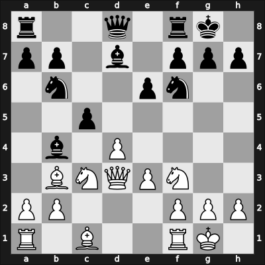 1962 Vrnjacka Banja – Round 5 – Gligorić, Svetozar – 1/2-1/2 – Matanovic, Aleksandar – G53