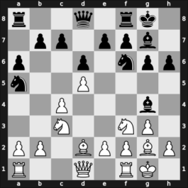 1962 Vrnjacka Banja – Round 9 – Lukic, Arsenije – 1/2-1/2 – Sofrevski, Jovan – G89
