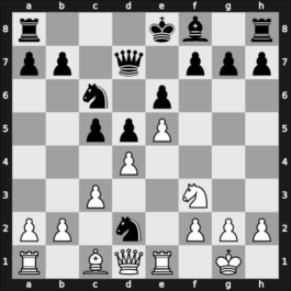 1962 Vrnjacka Banja – Round 11 – Cetkovic, Momcilo – 0-1 – Matanovic, Aleksandar – G106