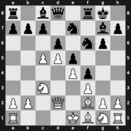 1962 Vrnjacka Banja – Round 11 – Ivkov, Borislav – 1-0 – Udovcic, Mijo – G110