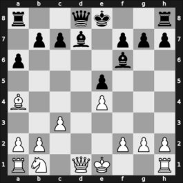 1962 Vrnjacka Banja – Round 13 – Bertok, Mario Jr. – 1/2-1/2 – Gligorić, Svetozar – G125