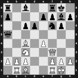 1962 Wch women – Round 4 – Gaprindashvili, Nona – 1-0 – Bikova, E. – G4
