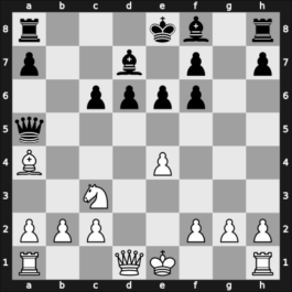 1962 Whitby ch-BCF – Round 1 – Mardle, Denis – 1/2-1/2 – Beaty, JH. – G16