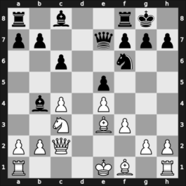 1962 Zuerich Seniors – Round ? – Grob, Henry – 1/2-1/2 – Mueller, Hans – G22