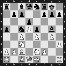1963 AUS Ch – Round 10 – Leonhardt, Wolfgang – 1-0 – Koshnitsky, Gregory – G10