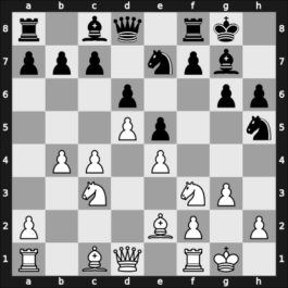 1963 Alekhine Memorial – Round 3 – Vladimirov, Boris T – 0-1 – Szabo, Laszlo – G16