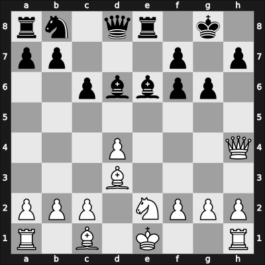 1963 Alekhine Memorial – Round 4 – Tal, Mikhail – 1-0 – Simagin, Vladimir – G26