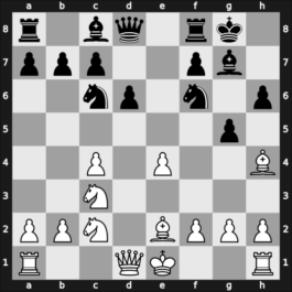 1963 Alekhine Memorial – Round 6 – Simagin, Vladimir – 1/2-1/2 – Balcerowski, Witold – G39