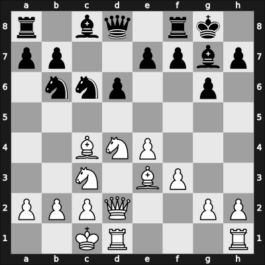 1963 Alekhine Memorial – Round 8 – Matanovic, Aleksandar – 1/2-1/2 – Padevsky, Nikola – G55