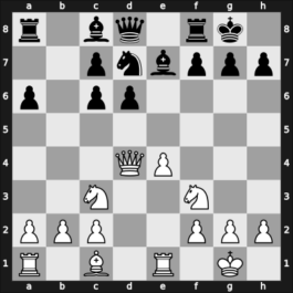 1963 Alekhine Memorial – Round 8 – Tal, Mikhail – 1-0 – Jimenez Zerquera, Eleazar – G57