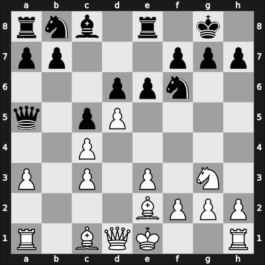 1963 Alekhine Memorial – Round 12 – Gligorić, Svetozar – 1-0 – Hort, Vlastimil – G80