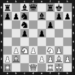 1963 Amsterdam – Round 1 – Kool, Gerard – 1/2-1/2 – Dunkelblum, Arthur – G1