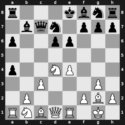 1963 Amsterdam – Round 4 – Kieninger, Georg – 1-0 – Crabbendam, Hans – G21