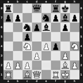 1963 Asztalos Memorial – Round 5 – Flesch, János – 1/2-1/2 – Tal, Mikhail – G13