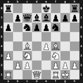 1963 Asztalos Memorial – Round 5 – Bronstein, David I – 1/2-1/2 – Paoli, Enrico – G14