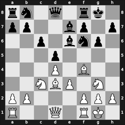 1963 Asztalos Memorial – Round 7 – Bronstein, David I – 1/2-1/2 – Flesch, János – G16