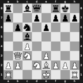 1963 Asztalos Memorial – Round 7 – Barczay, Laszlo – 0-1 – Tal, Mikhail – G17