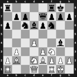 1963 Asztalos Memorial – Round 9 – Bronstein, David I – 1/2-1/2 – Al Tal, Ammar – G23