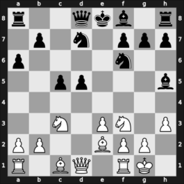 1963 Asztalos Memorial – Round 9 – Ghitescu, Theodor – 1/2-1/2 – Bilek, Istvan – G24