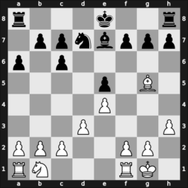 1963 Asztalos Memorial 6th – Round 3 – Fuchs, Reinhart – 1/2-1/2 – Szabo, Laszlo – G7