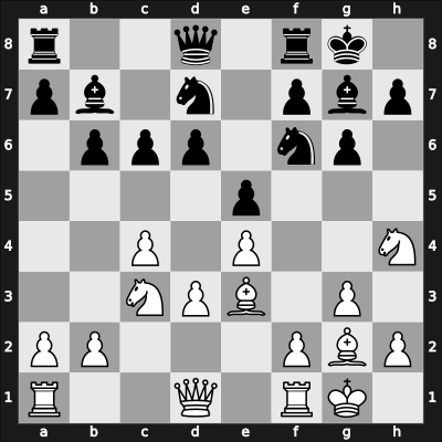 1963 Asztalos Memorial 6th – Round 6 – Flesch, Janos – 1-0 – Barczay, Laszlo – G19