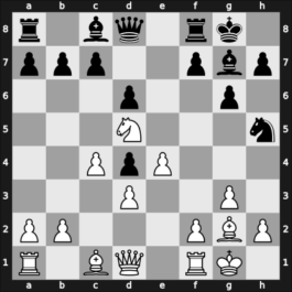 1963 Asztalos Memorial 6th – Round 12 – Flesch, Janos – 1/2-1/2 – Ghitescu, Theodor – G37