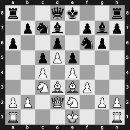 1963 BRA Ch – Round 13 – Saboya, Fred – 1/2-1/2 – De Souza Mendes, Joao – G34