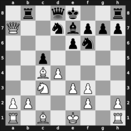 1963 Bad Liebenstein – Round 4 – Uhlmann, Wolfgang – 0-1 – Polugaevsky, Lev – G22