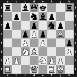 1963 Bad Liebenstein – Round 6 – Malich, Burkhard, Dr. – 1/2-1/2 – Ciocaltea, Victor – G36