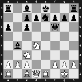 1963 Bad Liebenstein – Round 7 – Fuchs, Reinhart – 1/2-1/2 – Uhlmann, Wolfgang – G48