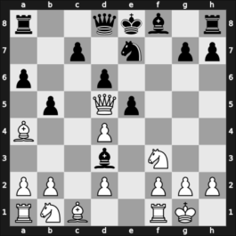 1963 Bad Liebenstein – Round 9 – Minev, Nikolay N – 1/2-1/2 – Damjanovic, Mato – G63