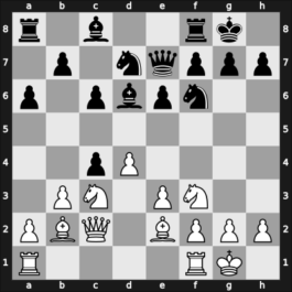 1963 Bad Liebenstein – Round 13 – Fuchs, Reinhart – 1/2-1/2 – Szily, Jozsef – G88