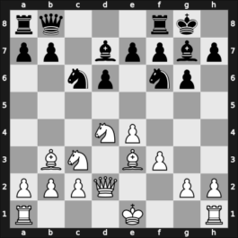 1963 Bath ch-BCF – Round 5 – Hindle, Owen M – 1/2-1/2 – Cafferty, Bernard – G46