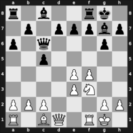 1963 Bath ch-BCF – Round 6 – Littlewood, Norman – 1-0 – Clarke, Paul R H – G55
