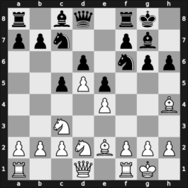1963 Belgrade – Round 1 – Kholmov, Ratmir D – 1/2-1/2 – Velimirovic, Dragoljub – G2