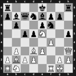 1963 Budapest – Round 1 – Csanady, Zsombor – 1/2-1/2 – Tompa, Janos – G1