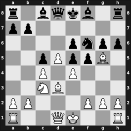 1963 Budapest – Round 1 – Dely, Peter – 1-0 – Flesch, János – G4