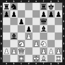 1963 Budapest Ch – Round 1 – Barczay, Laszlo – 1/2-1/2 – Pogats, Jozsef Jr. – G5