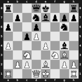 1963 Budapest Ch – Round 1 – Honfi, K. – 1/2-1/2 – Gasztonyi, Endre – G7