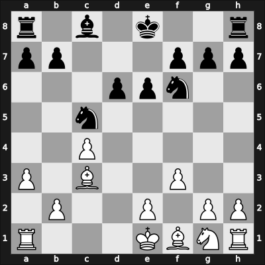 1963 Budapest Ch – Round 1 – Barczay, Laszlo – 0-1 – Flesch, János – G15