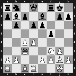1963 Budapest Ch – Round 1 – Felmeri, Janos – 1-0 – Tompa, Janos – G21