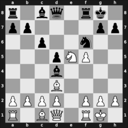 1963 Budapest Ch – Round 1 – Dely, Peter – 1-0 – Tompa, Janos – G35