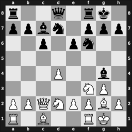 1963 Budapest HUN – Round 3.1 – Portisch, Lajos – 0-1 – Polugaevsky, Lev – G14