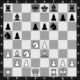 1963 Budapest HUN – Round 3.9 – Ladanyike-Karakas, Eva – 0-1 – Borisenko-Belova, Valentina – G15