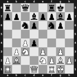 1963 Budapest ch-HUN – Round 1 – Somogyi, Istvan – 1/2-1/2 – Bilek, Istvan – G4