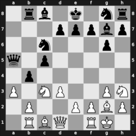 1963 Budapest ch-HUN – Round 1 – Koberl, Ferenc – 1/2-1/2 – Forintos, Gyozo V – G8