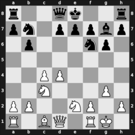 1963 Budapest ch-HUN – Round 1 – Somogyi, Istvan – 0-1 – Varnusz, Egon – G9