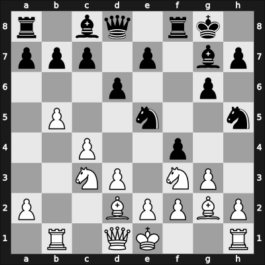 1963 Budapest ch-HUN – Round 1 – Koberl, Ferenc – 1-0 – Filep, Tibor – G19