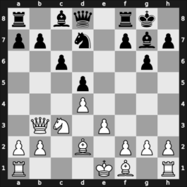 1963 Budapest ch-HUN – Round 1 – Navarovszky, Laszlo – 1/2-1/2 – Varnusz, Egon – G35