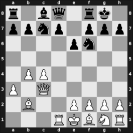 1963 Budapest ch-HUN – Round 1 – Forintos, Gyozo V – 1-0 – Kovacs H., Zoltan – G77